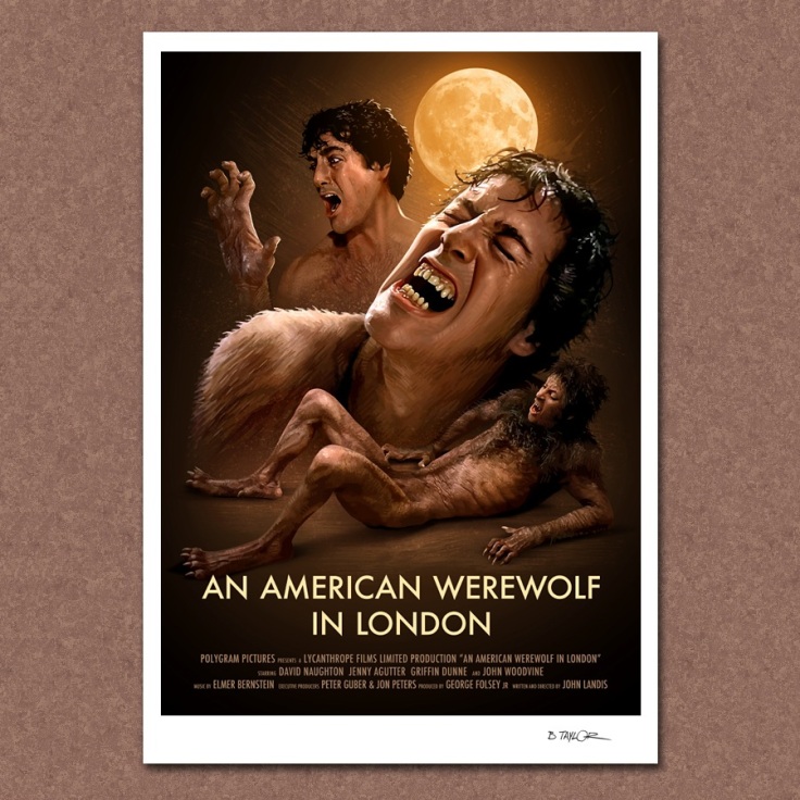 AN AMERICAN WEREWOLF IN LONDON poster 02